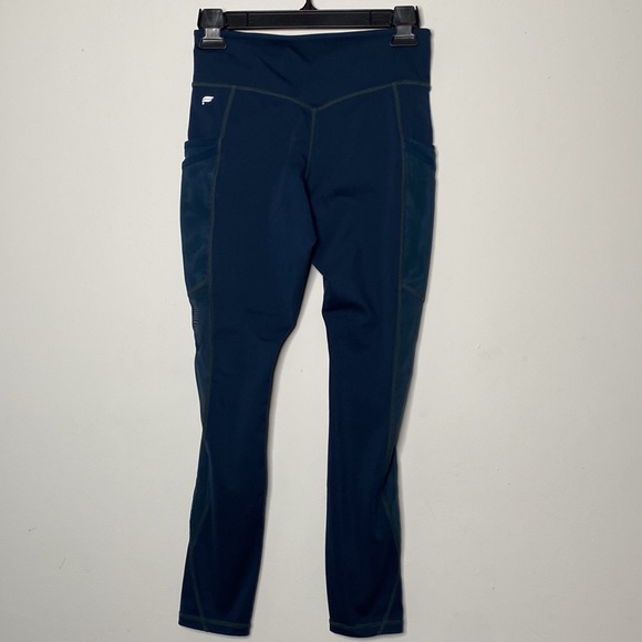 Fabletics Teal Active Leggings Waist 26” - Picture 6 of 9